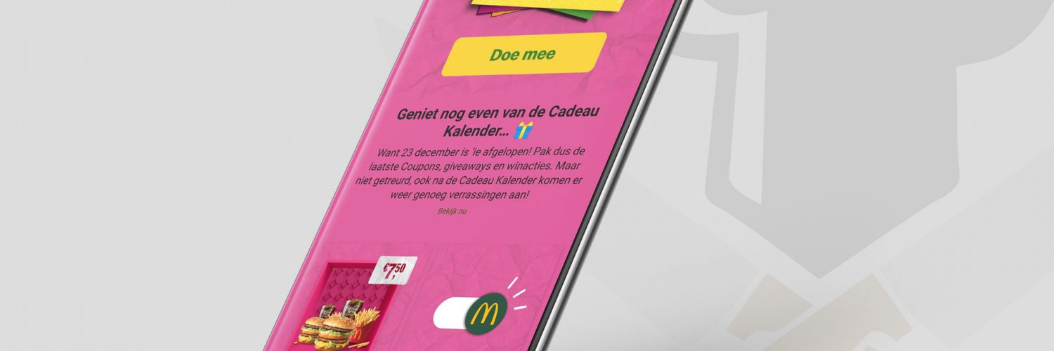 McDonalds App op Samsung Galaxy S10