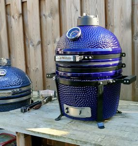 Keij Kamado BBQ Blue Compact