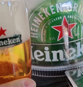 Heineken Pilsener uit de Heineken Blade