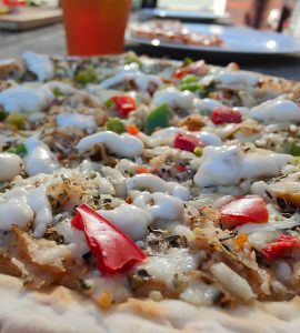 Pizza van de Barbacoa Pro kamado